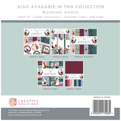 Kit de Papier La Boutique du Papier Woodland Wonder