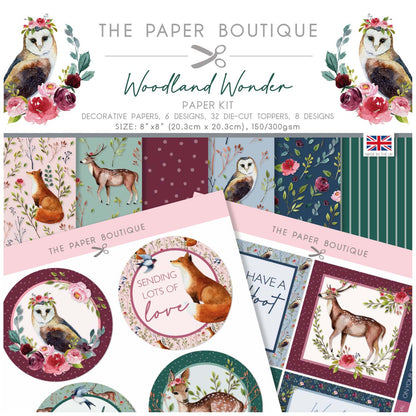 Kit de Papier La Boutique du Papier Woodland Wonder