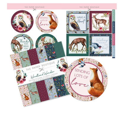 Kit de Papier La Boutique du Papier Woodland Wonder