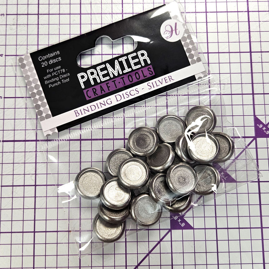 Premier Craft Tools - Disques de reliure - Argent