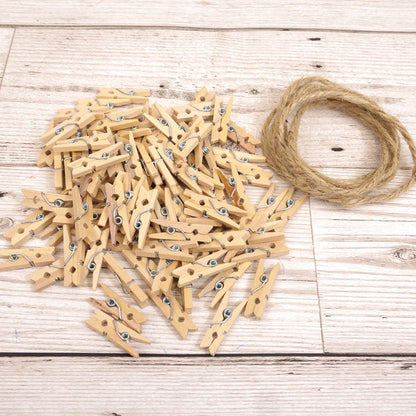 Mini pinces à linge pour loisirs créatifs