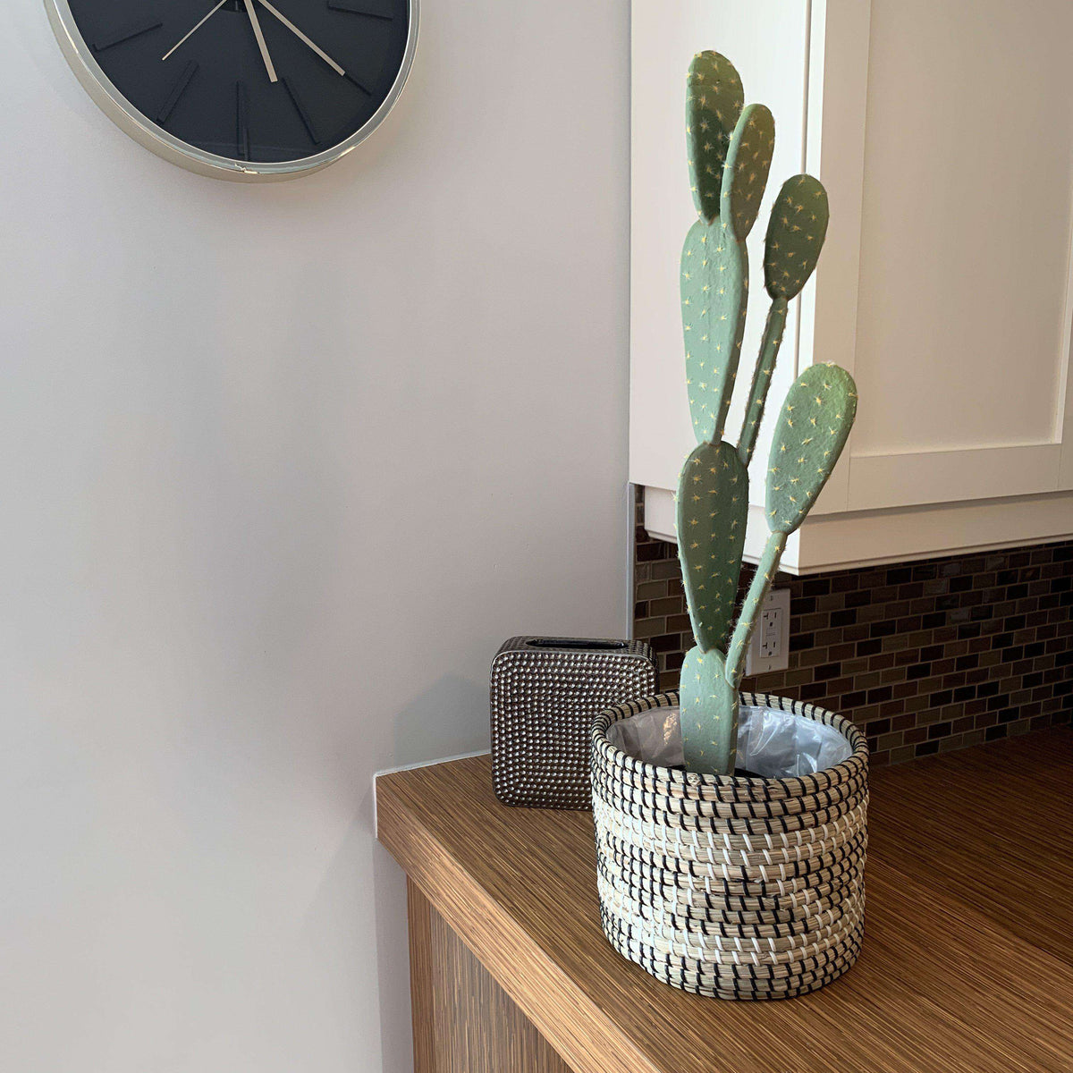 Plante en pot artificielle Penka Cactus 66 cm