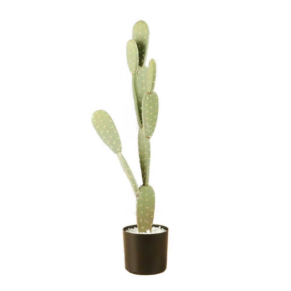 Plante en pot artificielle Penka Cactus 66 cm