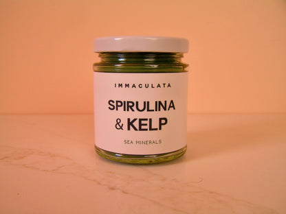 SPIRULINA AND KELP - SEA MINERALS