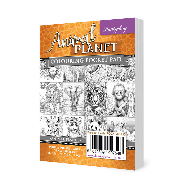 Blocs de coloriage de poche - Animal Planet