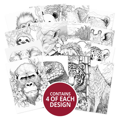 Blocs de coloriage de poche - Animal Planet