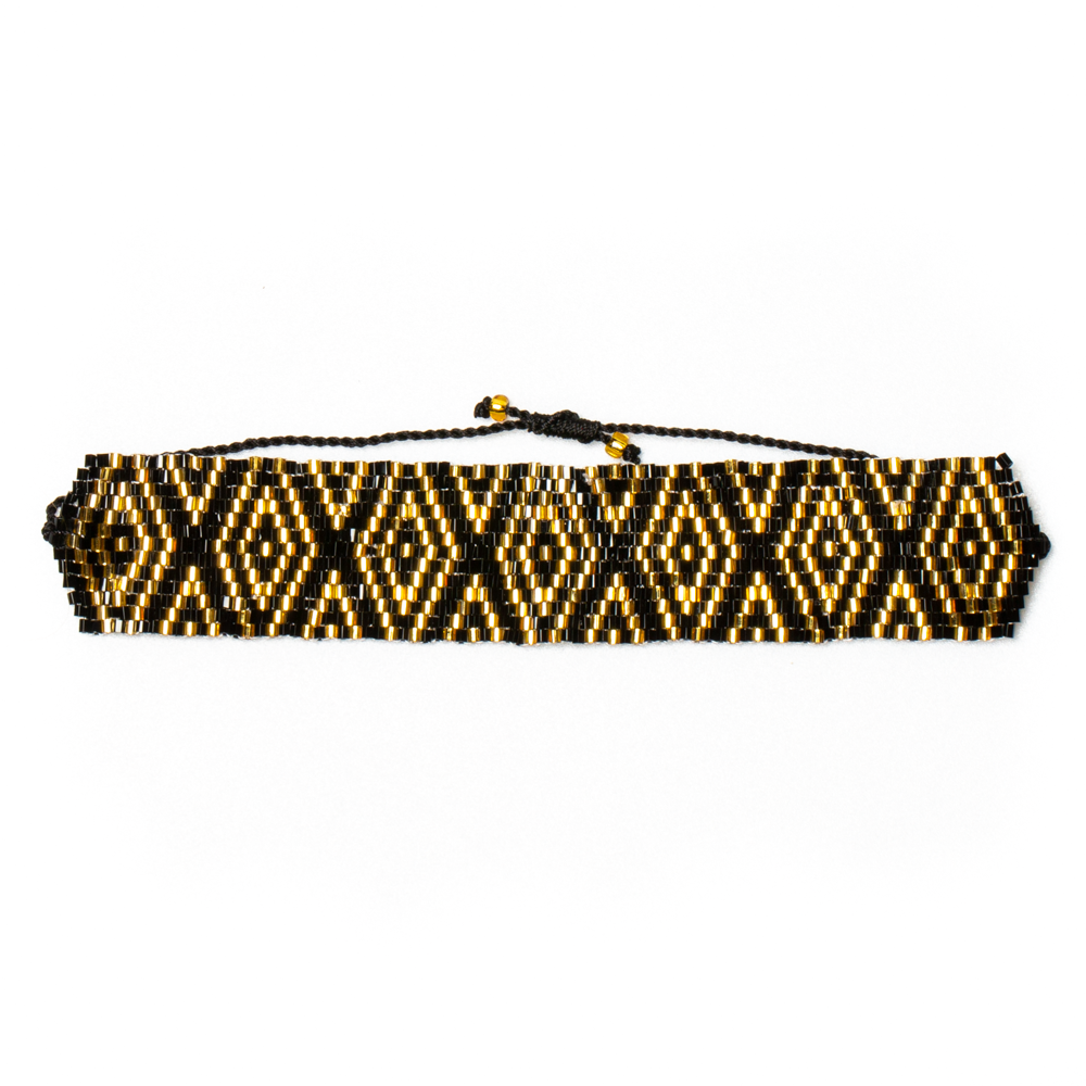 Beaded Aztec Style Bracelet