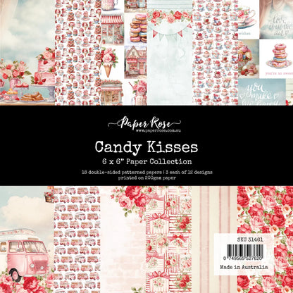 Collection de papiers Candy Kisses 6x6 31461