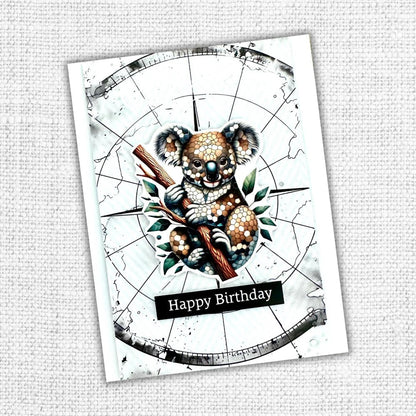 Collection de papiers Le règne animal 6x6 32100