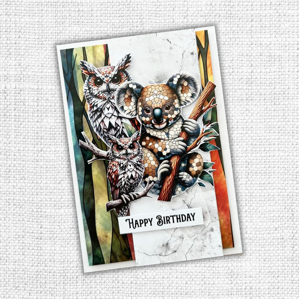 Collection de papiers Le règne animal 6x6 32100