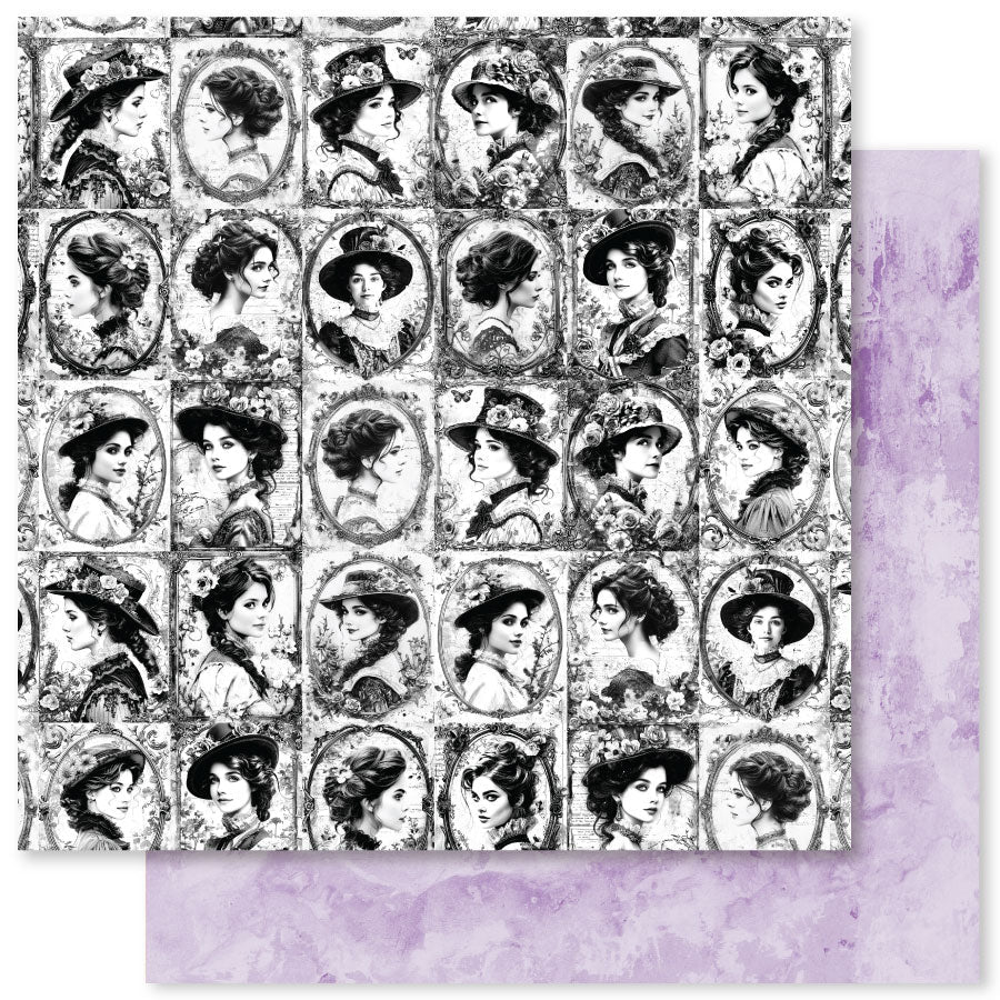 Botanical Memories D Papier 30x30 cm (Lot de 12) 32139