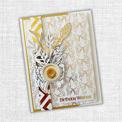 Lavender & Roses - Gold Foil 6x6 Paper Collection 32241