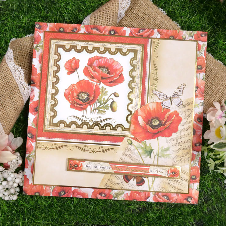 Collection de toppers de luxe Coquelicots Féeriques