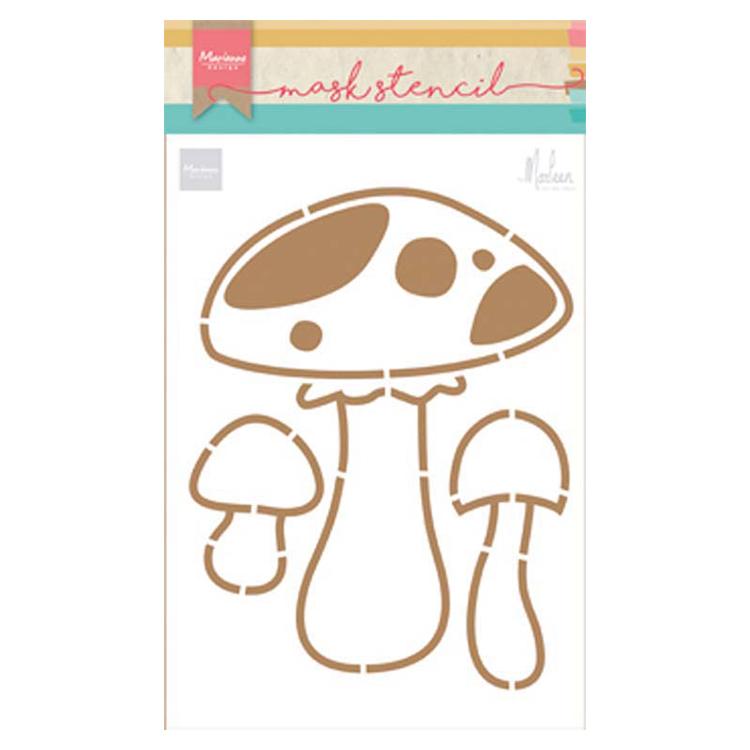 Pochoir artisanal Marianne Design : Champignons par Marleen