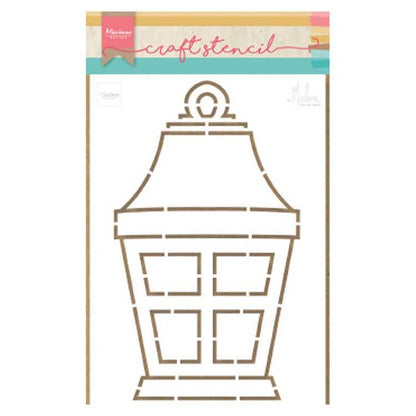 Marianne Design Pochoir Artisanat Lanterne Par Marleen