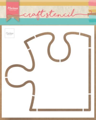 Pochoir puzzle d'artisanat