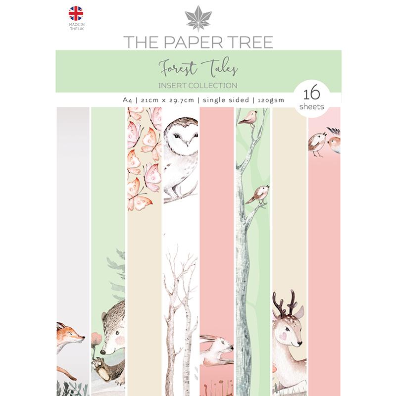 The Paper Tree Forest Tales Collection d'encarts A4
