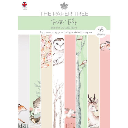 The Paper Tree Forest Tales Collection d'encarts A4