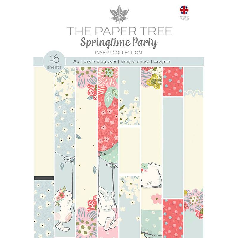 Collection d'inserts A4 pour la fête printanière de Paper Tree