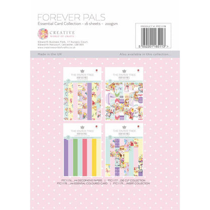 The Paper Tree Forever Pals A4 – Cartonnettes de couleur essentielles