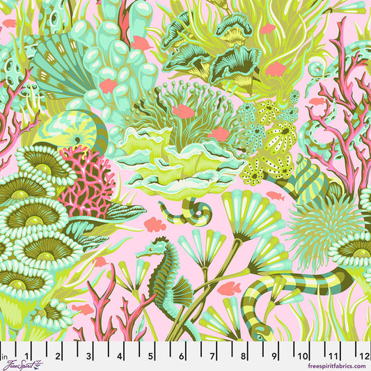 Tula Pink - Floral Reef - Reef What You Sew - Coralline - PWTP264.CORALLINE