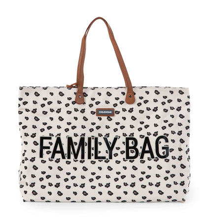 Sac familial imprimé léopard audacieux