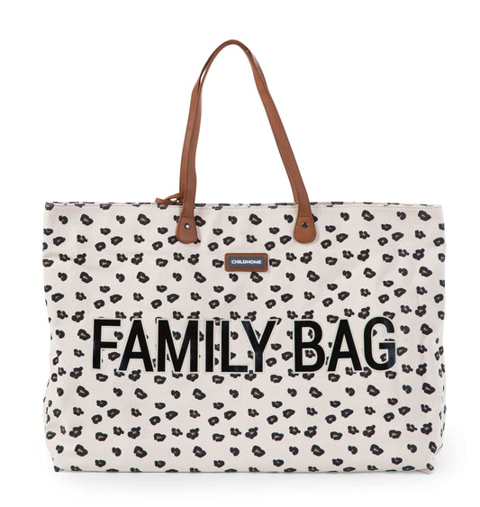 Sac familial imprimé léopard audacieux