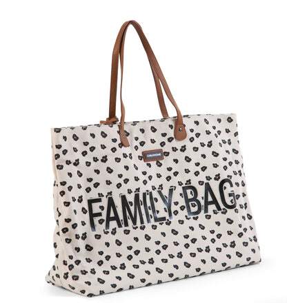 Sac familial imprimé léopard audacieux
