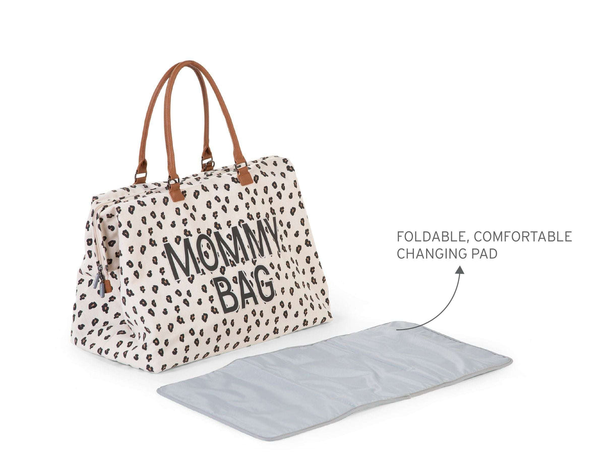 Bold Leopard Print Mommy Bag