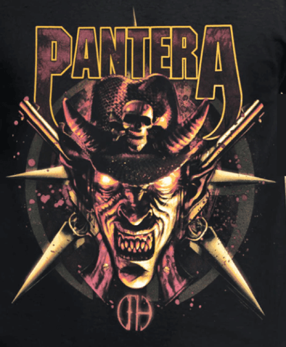Pantera - Horned Cowboy T-Shirt (Black)