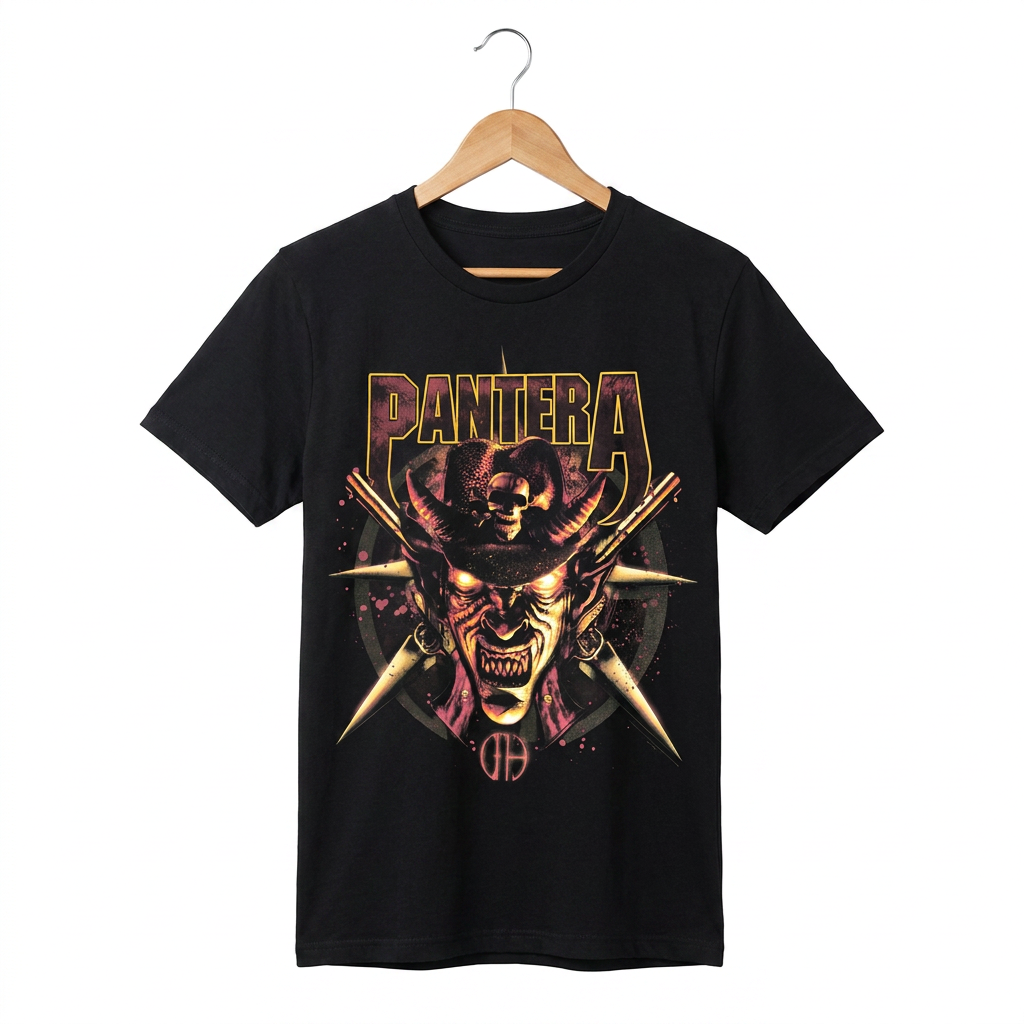 Pantera - Horned Cowboy T-Shirt (Black)