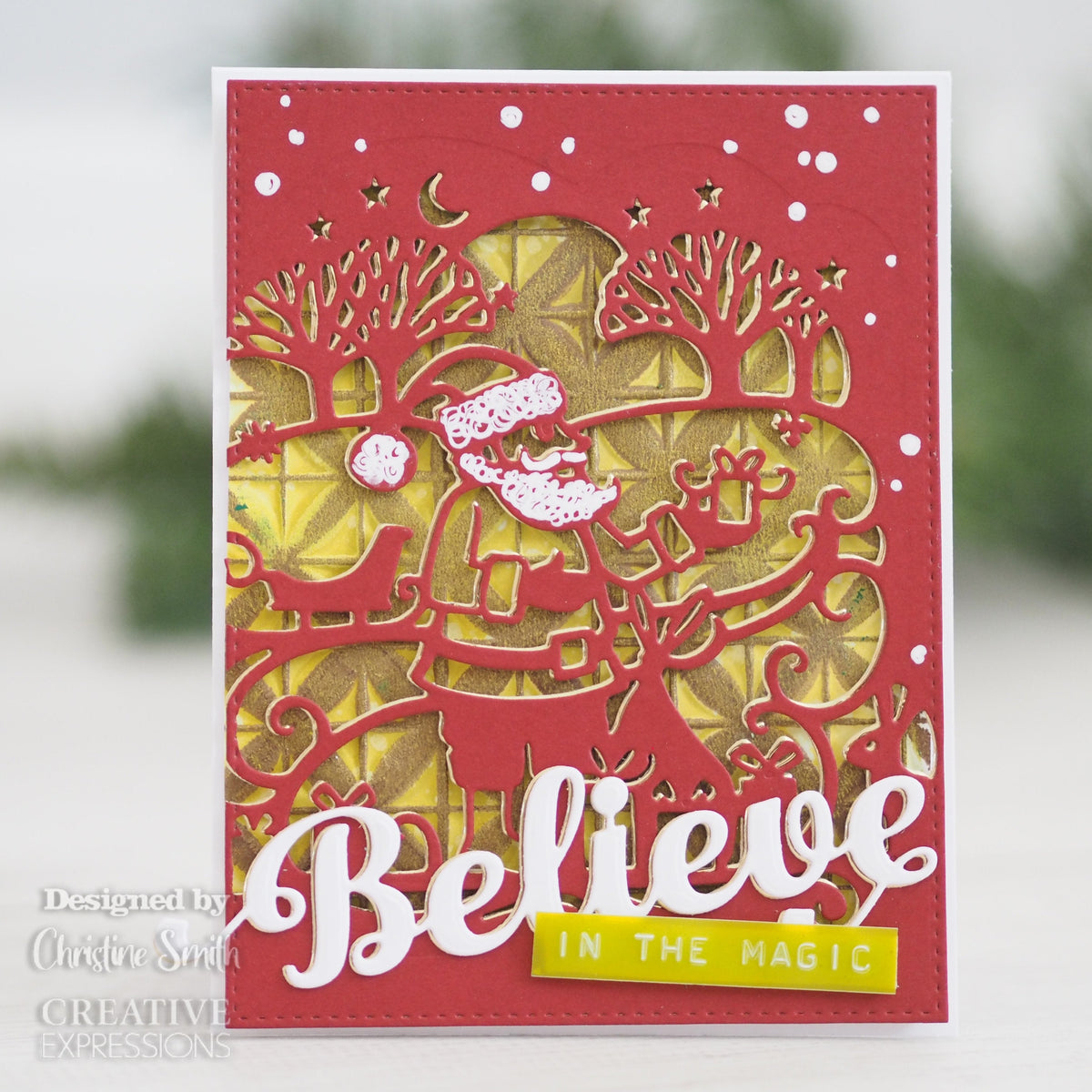 Creative Expressions Matrice de découpe « Père Noël » pour scène Paper Cuts