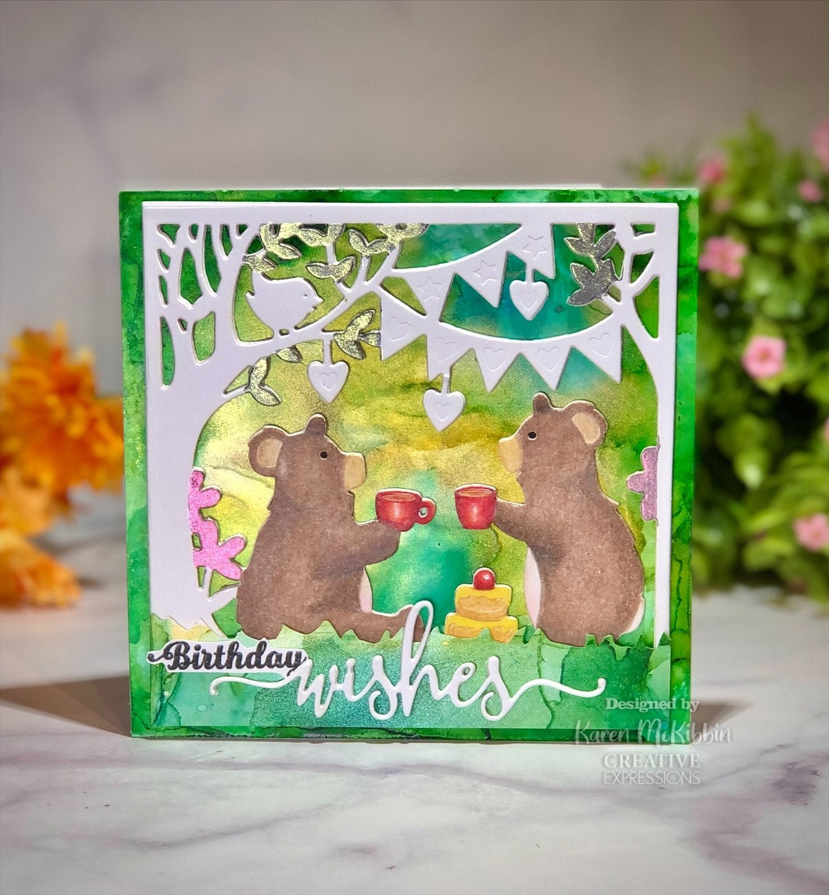 Matrices de découpe Creative Expressions Paper Panda Teddy Bears Picnic