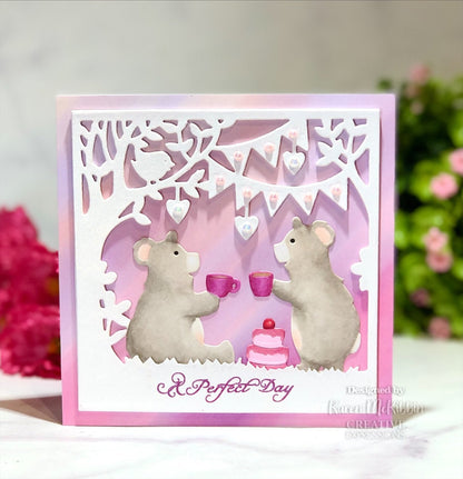 Matrices de découpe Creative Expressions Paper Panda Teddy Bears Picnic