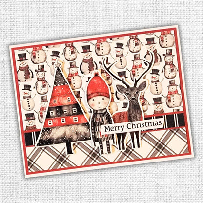 Kit de Papiers Découpés Amusants pour les Fêtes Novembre 33366