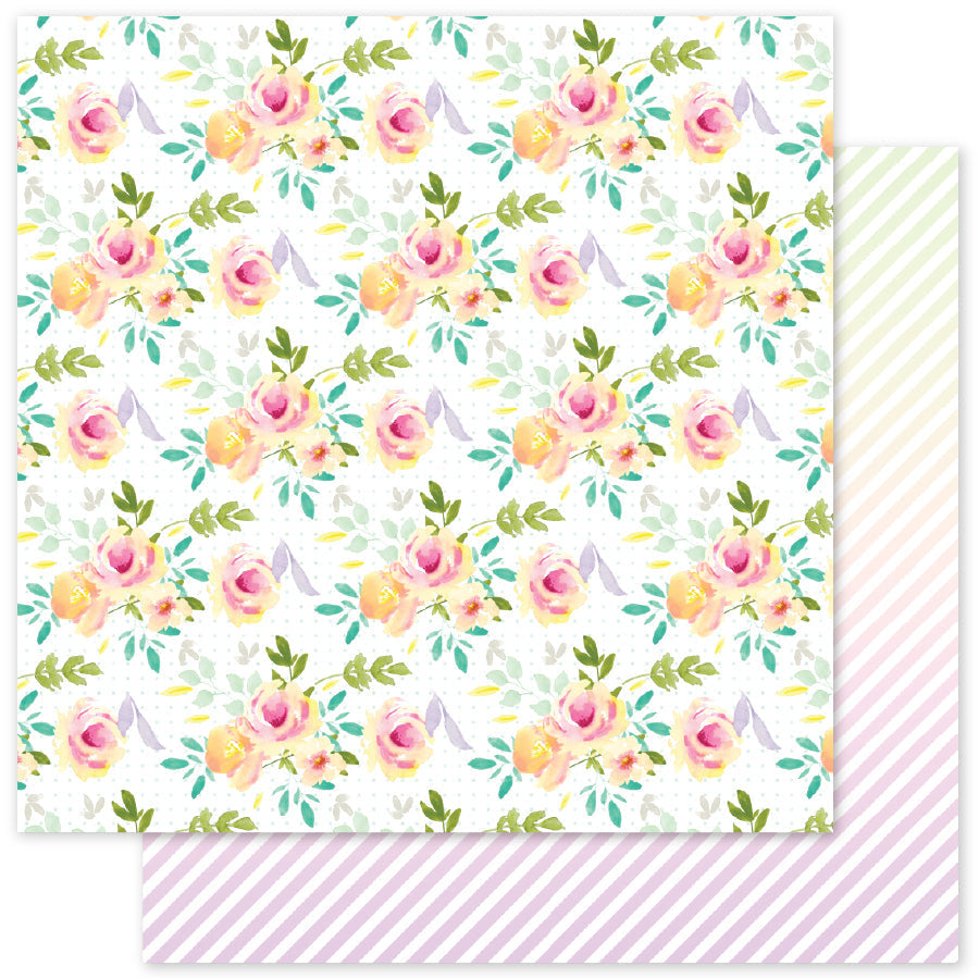 Bloc de papiers Pastel Patterns 1.0 D 30,5 x 30,5 cm (lot de 12) 34842