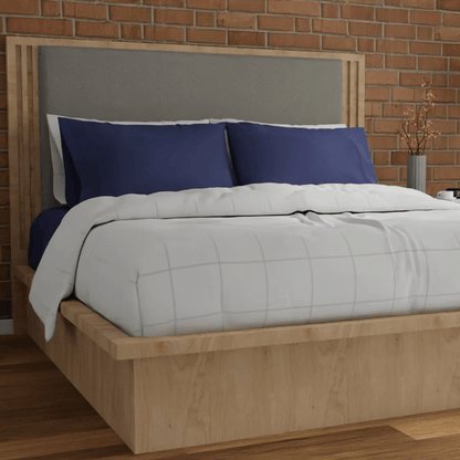 Housse de couette en percale de coton bio Essential