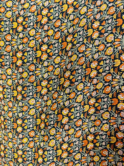 PRC7305 Nirvana Pure Silk Midi Length Kaftan