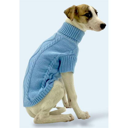 Blue Sweater with D-ring
