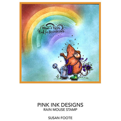 Pink Ink Designs Tampon transparent A7 Rain Mouse
