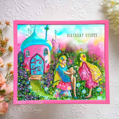 Pink Ink Designs Shine A Light 6 po x 8 po Set de Tampons Transparents