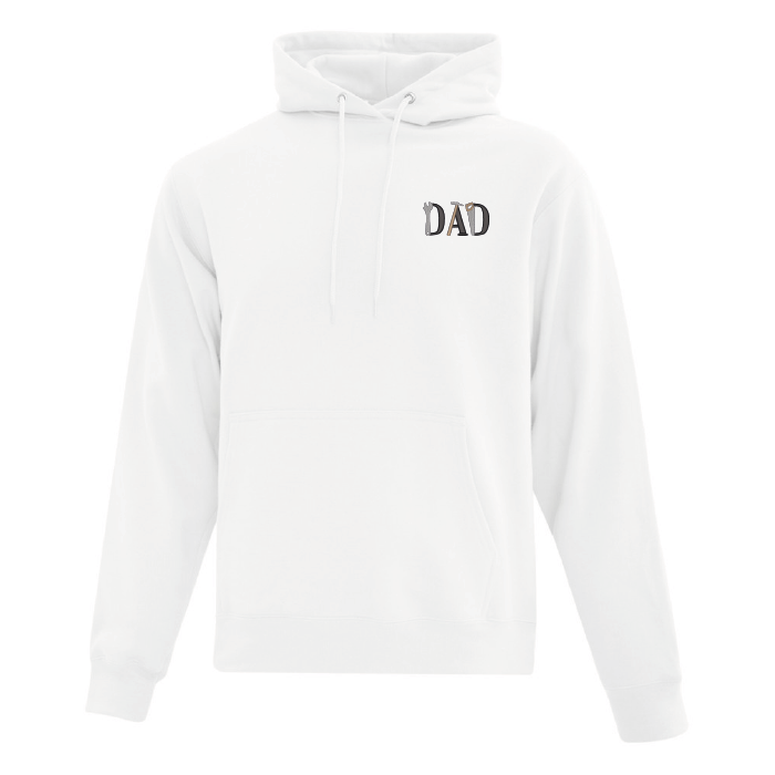 Hoodie Construction Dad brodé