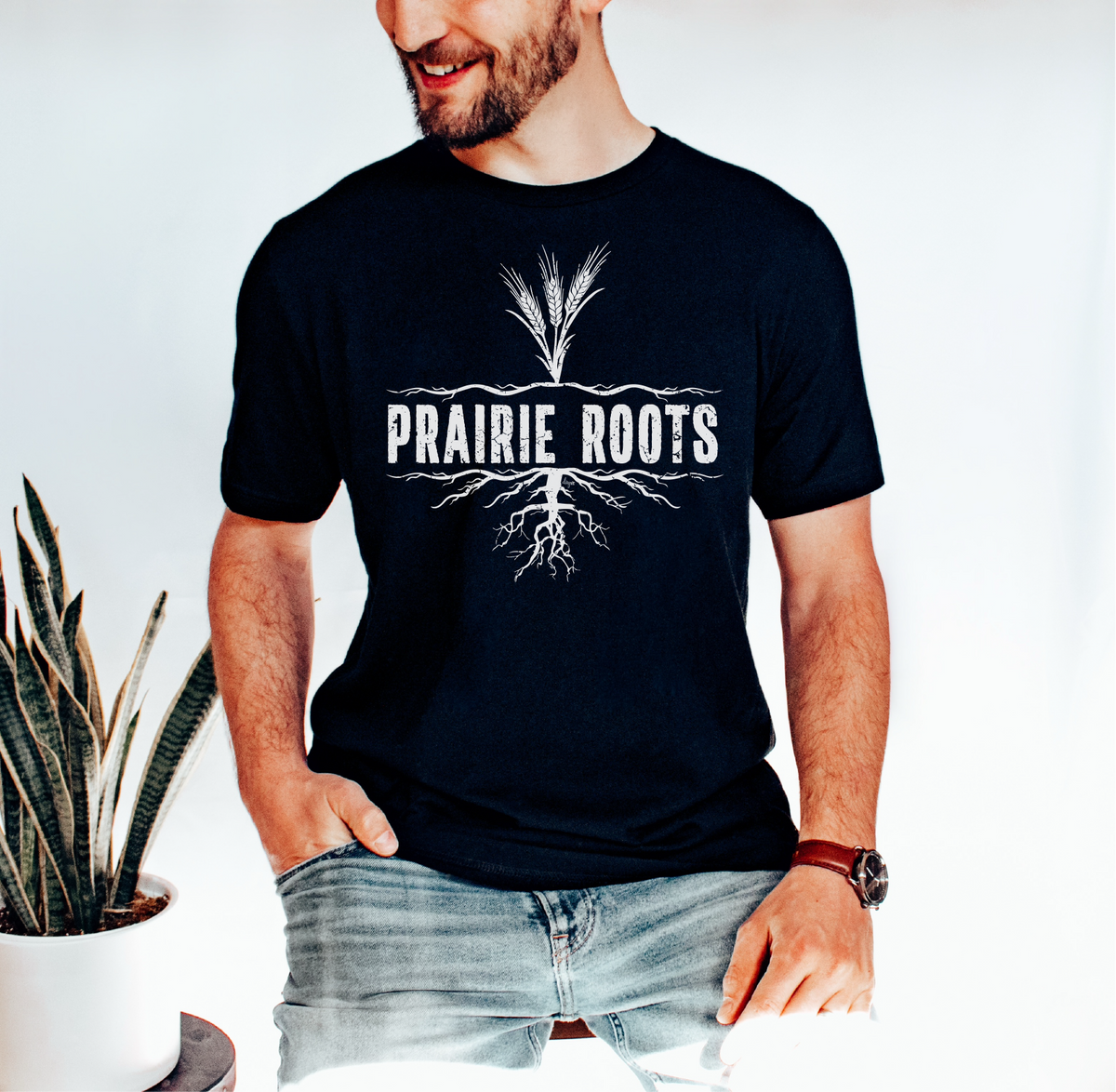 T-shirt unisexe Prairie Roots | Saskatchewan | Alberta | Canada