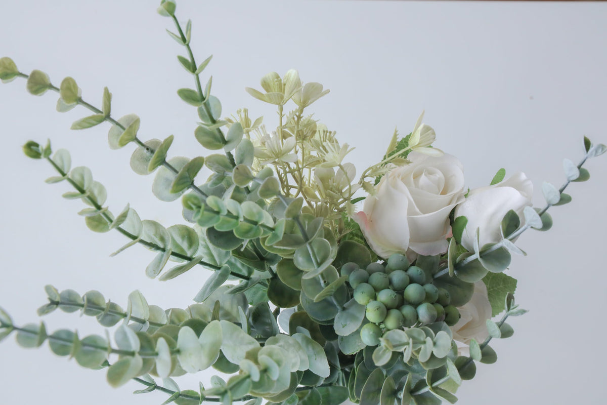 Bouquet de fleurs artificielles Lazar 18''x7''
