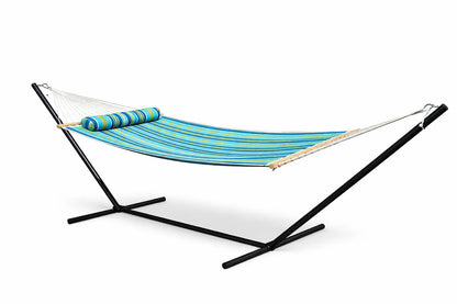 Hamac matelassé de luxe avec support à 3 pieds
