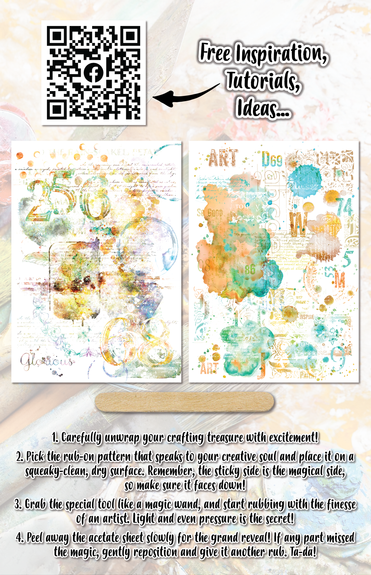 AALL et Create Rub-Ons - Glorious Morious