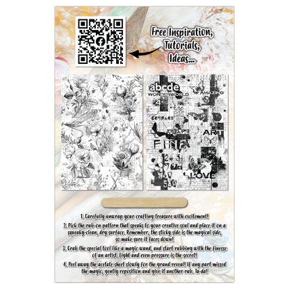 AALL and Create - Décals A5 - Edgy Botanica