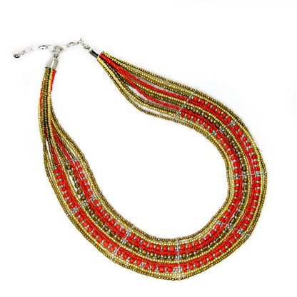 Beaded Collar Necklace