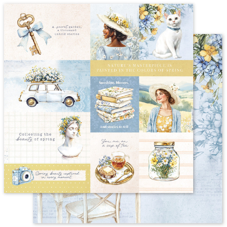 Rustic Spring A 12 x 12 Paper (12 pc Bulk Pack) 34233