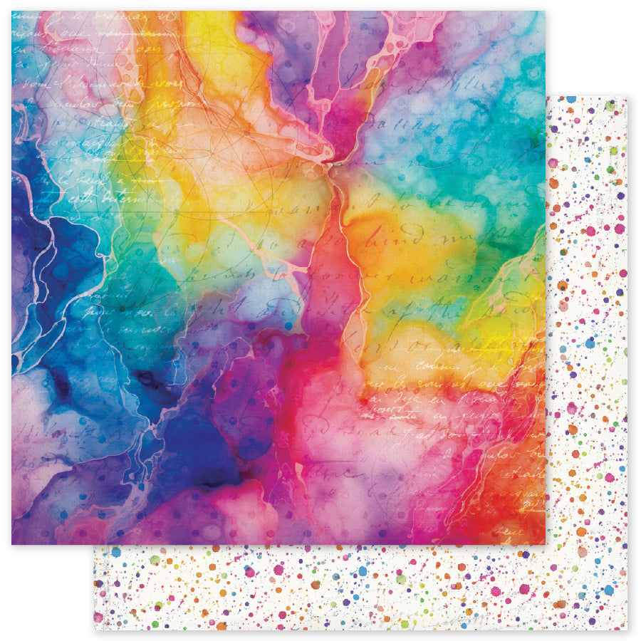 Collection de papiers Rainbow Village 6x6 35484